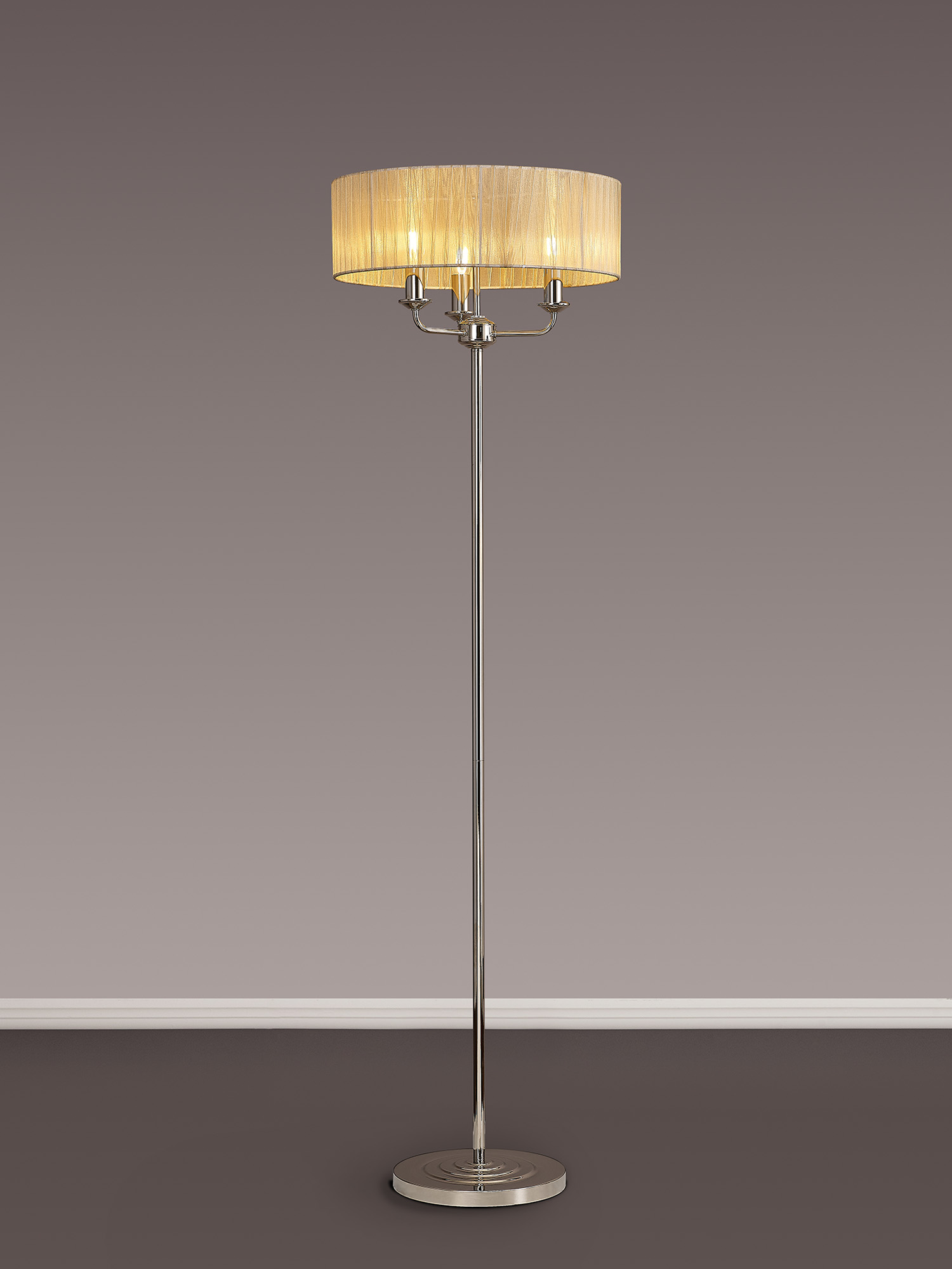 Banyan PN SB Floor Lamps Deco Shaded Floor Lamps